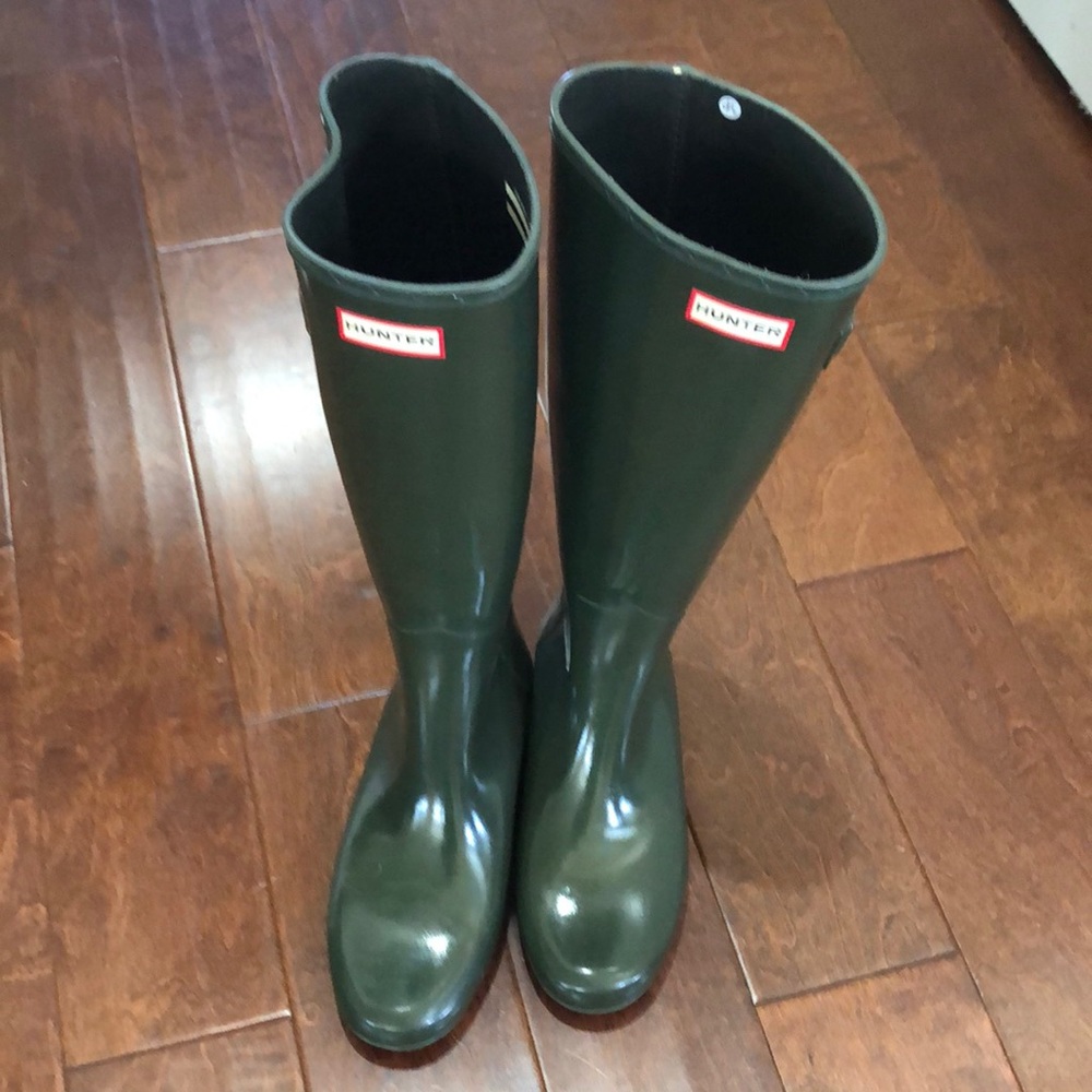 Hunter rain boots